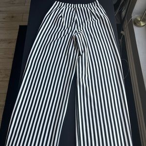 Long wide leg pants